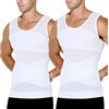 Casey Kevin Compressione Uomo Shapewear Canotta Contenitiva Snellente Intimo Modellante Dimagrante Fascia Pancia Sportivo Fitness Canottiera Canottiere Intimo Elasticizzato