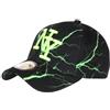 Hip Hop Honour Eklyr NY - Berretto da baseball per bambini verde fluo nero, 7-12 anni, verde, Taille unique