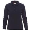 Ergos Workwear Payper - Florence Lady Polo Sfiancata da Donna a Manica Lunga in Cotone Piquet