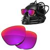 ToughAsNails - Lenti polarizzate di ricambio per occhiali da sole Oakley Frogskins, Sole di mezzanotte, Taglia unica