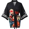 GRACEART Donna Annata Chimono Coprire Cardigan Accappatoio