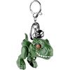 Yuanchu Cute Dinosaur Keychain, Kawaii Cartoon Cartoon Portachiavi Movable Dinosaur Car Keychains Dinosaur Handbag Charm Adorable Keychain Accessori per donne e uomini Zaini