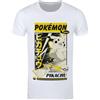 Heroes Inc. Pokemon Pikachu Lightning Katakana - Maglietta bianca da uomo, bianco, M