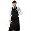 Ergos Workwear I.sacco Grembiule SOMMELIER Unisex in 100% Poliestere (Nero)