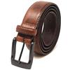 Ashford Ridge Cintura porta pantaloni da uomo in pelle pieno da 32mm - Marrone chiaro XL