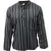 Shopoholic Fashion Camicia da Nonno da Uomo Hippie Mix Dharke Stripes