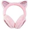 SEDEX Paraorecchie Bambina Invernale Copriorecchie Unicorno Ragazze Fascia Scaldaorecchie Gatto Bimba Pelosa Pelliccia Donna Inverno Peluche Protezione Carino Fluffy Para Orecchie per Bambini Scaldino