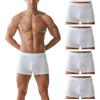 HOEREV Confezione da 4,Slip da Uomo Biancheria Intima Boxer Comodi e Traspiranti