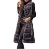 LJHH Gilet in Pelliccia Giacca Gilet Pelliccia Sintetica Donna Spessore Donna Elegante Caldo Cappotto Invernale Moda Senza Maniche Waistcoat Casuale Maglione Felpa Autunno Giubbino Giubbotto Cappotto