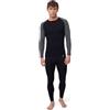 DANISH ENDURANCE Intimo Termico Lana Merino, Maglia Termica e Pantaloni Termici, Calzamaglia Termica Invernale per Sci e Trekking