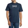 Vans Uomo Maglietta Grafica Determined Back, Navy/White