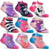 Welwoos Calzini antiscivolo bambine e bambini piccoli, confezione da 9 paia, perfetti come riempimento per calze di Natale.(Unicorno viola, 3-5 anni)