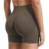 ZAAYO Pantaloncini sportivi da donna, per allenamento e allenamento, da 4,5, senza cuciture, per motociclisti