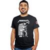 Feudalesimo e Libertà Medievalica - T-Shirt Uomo - Metal - Metallica - Heavy Metal - Maglietta a Manica Corta 100% Cotone Organico