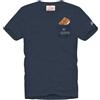 Saint Barth Tshirt Mc2 Biscotto (IT, Testo, L, Regular, Regular, Standard, Blu)