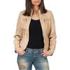 malito more than fashion Malito Donna Giacca Biker Similpelle Giacca Sakko Blazer 5179