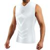 sesto senso Canottiera Camicia Sportiva da Uomo Biancheria Intima Termica a Compressione S/M White Bianco