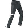 VPQILH Pantaloni Trekking Uomo con Zip off Pantaloni Rimovibili Pantalone 2 in 1 Pantaloncini impermeabili da Uomo Cargo Pantalone con Tasche Montagna Escursionismo Traspirante Asciugatura Rapida All'aperto