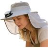 Generico Cappello con Ventilatore Solare - Ricaricabile Via USB, Cappello Raffreddato ad Alimentazione Solare | con Ventola Integrata,per Escursioni, Campeggio, Spiaggia, Vacanze Estive