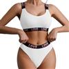 Generic Set Lingerie Sexy con Stampa Cuore, 2 Pezzi Reggiseno e Slip Donna 2026