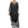 L-Peach Beach Caftano da Donna Oversize Camicia da Notte Boho Kimono Biniki Coprispalle Sarong Pareos