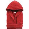 Corredocasa Accappatoio Unisex in Spugna Uomo -Donna con Cappuccio e Tasche - Morbido, Assorbente e Idrofilo - Tinta Unita, Lavabile a 60°C - Ideale per Casa, Palestra, Spa - Varie Taglie e Colori