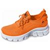 PINTUTU Scarpe Sneakers Donna Comode Traspiranti con Suola Spessa Ideali per Camminata Quotidiana, Scarpe Ortopediche Estive Leggere in Tessuto per Tutte Le Occasioni Primavera Estate