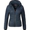 Marikoo Giacca Trapuntata Mezza Stagione da Donna Samtpfote Blu XS