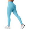 ZAAYO Leggings sportivi da donna a vita alta, senza cuciture, opachi, per sport, yoga, fitness, allenamento