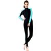 YEESAM Muta intera da sub da donna, protezione solare UPF 50+ Blue XXXXL