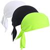 VIAUMBR Bandana Sport Uomo Donna Leggera Traspirante Sottocasco Turbante sotto Casco Pirata Cucina Escursioni Trekking Bici Moto Barca Asciuga Velocemente