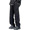 Generisch Pantaloni cargo da uomo baggy sci pantaloni in pile isolati impermeabili cargo pantaloni da neve pantaloni da snowboard outdoor pantaloni da trekking pantaloni larghi pantaloni da lavoro a