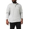 Champion American Classics Small Script Logo Half Zip, Felpa Uomo, Grigio Melange, 3XL