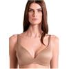 LORMAR Reggiseno donna triangolo imbottito senza ferretto 01430L (Golden, 3B)