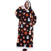 JOREAY Felpa con Cappuccio Coperta Oversize per Donna Uomo, Adulto Adolescente Soffice Accogliente Comoda Coperta Indossabile con Cappuccio
