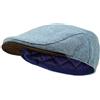 Borges & Scott Lo Sloan Atlantico - Coppola in Tweed irlandese e pelle Nubuck - XL