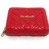 MOSCHINO Portafoglio Donna Love zip around trapuntato rosso A25MO15 JC5634PP1LLA0500 ROSSO