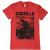 GODZILLA(ゴジラ) Godzilla Licenza Ufficiale Godzilla Vintage Uomo Maglietta