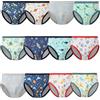 Cogindss Xmrlvn Coginss Xmrlvn Ragazzi Brief Bambino Biancheria Intima Cotone Dinosauro M, 12 Pacchi,Verde