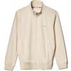 Coveri Felpa Giacca Pullover Aperta Uomo Sportiva con Cerniera Zip Intera Cotone (XXL - Sabbia)