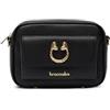 Braccialini Dolly Borsa a tracolla in pelle con stampa leopardata pensata per chi ama la praticità senza rinunciare allo stile. Il design compatto è impreziosito da una tasca frontale con pattina