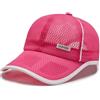 Ccomage Cappello da baseball per bambini 8-14 anni ragazzi ragazze asciugatura rapida fresco cappello da sole regolabile anti UV berretto traspirante estivo corsa tennis golf visiera cappello da camionista