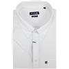 Rionero Camicia da Uomo Manica Corta a Righe Taschino Cotone Classica Estiva XL XXL XXXL Botton Down
