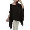 Max Hsuan Womens Ladies Baggy Oversize Plus Size Batwing Tunic Top Blouse Floral Chiffon Kaftan