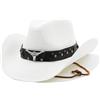 AHDMR Panama - Cappello da sole da uomo, donna, cappello da cowboy western, pieghevole, cappello di paglia, ampio bordo, protezione solare, cappello Fedora estivo, per spiaggia, viaggi, vacanze, pesca