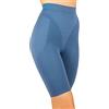 CzSalus Pantaloncino Corto anticellulite - Guaina Contenitiva Snellente Jeans Tg. L