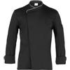 GIBLOR'S Ergos Workwear Giblor's Giacca PATRIZIO da Cuoco Chef Cucina Manica Lunga Uomo Slim Fit NERO