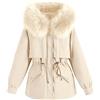 Generico cappotto donna con cappuccio Piumino Donna Invernale Lungo Cappotto Primavera Parka Invernale Curvy Giubbotto Imbottito Giacca Da Neve Trench trench coat