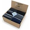 Lucchetti Socks Milano Scatolina Idea Regalo 6 Paia Calze Fantasia Uomo Lunghe Made in Italy Colorate Invernali Pois Righe Confortevoli (Taglia unica, Set Metropolitan)