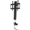 StarTech Support per TV elettrico - Base regolabile in altezza - Sistema di sollevamento motorizzato con telecomando - Altezza regolabile da 98 a 168 cm - Portata massima: 50 kg - Adatto per televisori da 66 a 145 cm - Colore: nero